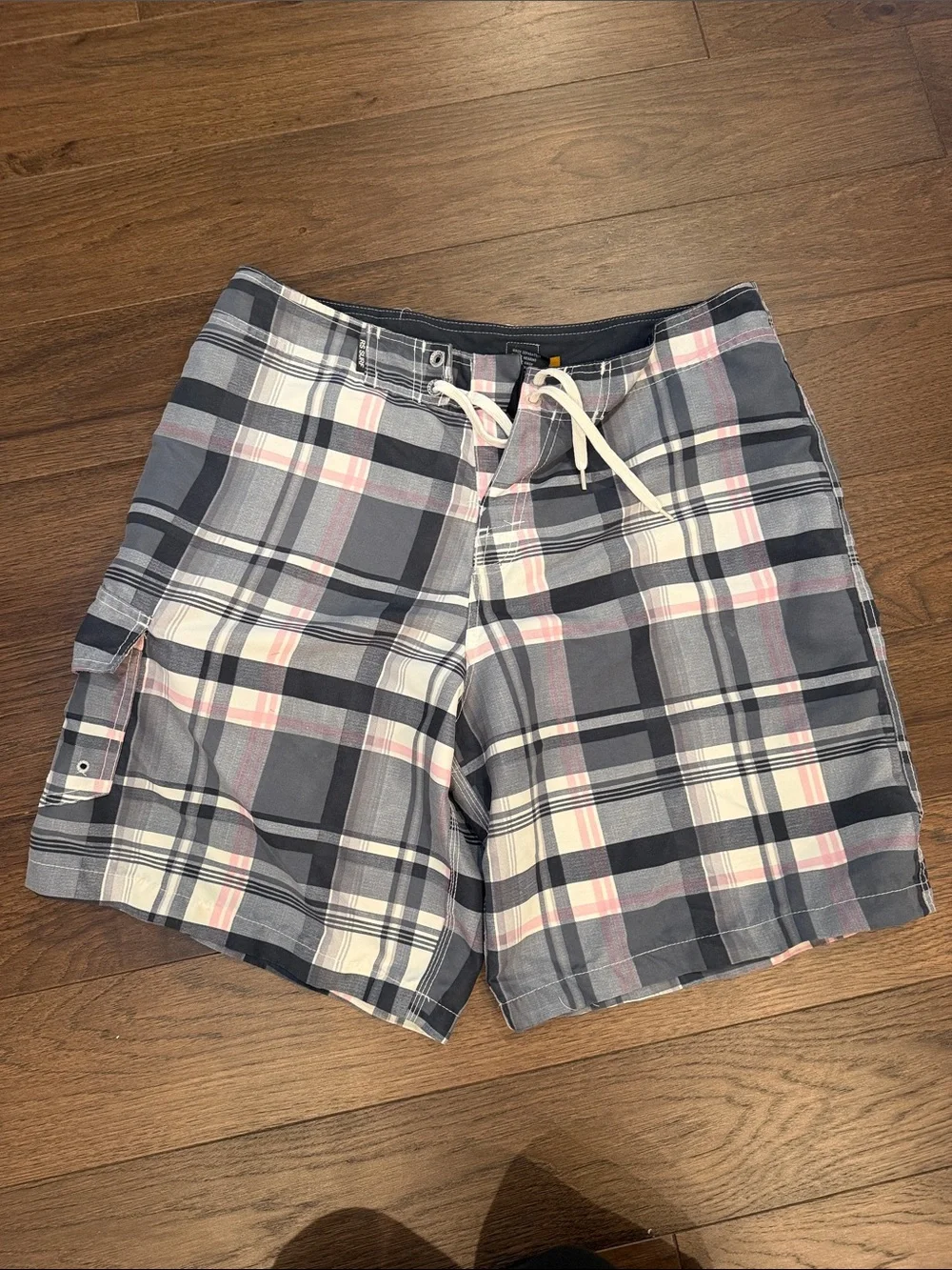 RSurf Plaid Board Shorts Size Large